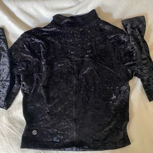 Lululemon crushed velvet matching set